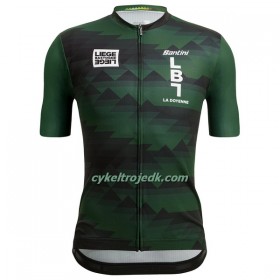 Cykeltrøje Santini 2023 Liege Bastogne Liege Grøn